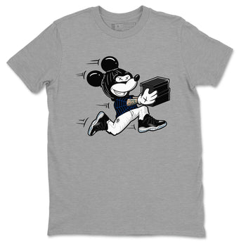 Air Jordan 11 Low Space shirt to match jordans Thief Mouse sneaker tees 11s Black and Varsity Royal SNRT Sneaker Release Tees Streetwear unisex cotton Heather Grey 2 crew neck shirt