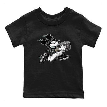 3s Green Glow shirt to match jordans Thief Mouse sneaker tees Air Jordan 3 Green Glow SNRT sneaker release tees baby toddler Black 2 cotton Shirt