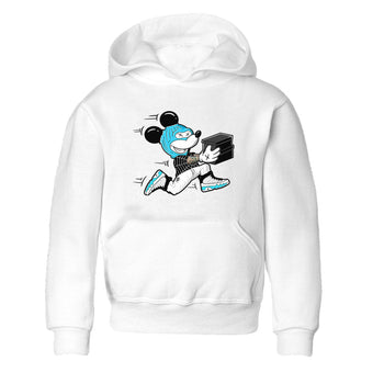 9s Powder Blue shirt to match jordans Thief Mouse sneaker tees Air Jordan 9 Powder Blue SNRT sneaker release tees baby toddler White 2 cotton Shirt