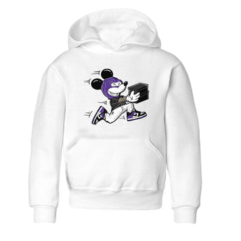 Nike SB Dunk Low Court Purple Shirt To Match Jordans Thief Mouse Streetwear Fashion Dunk Low Court Purple SNRT sneaker release tees baby toddler White 2 cotton Shirt