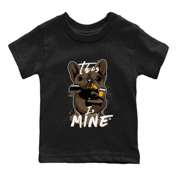 Jordan 1s Palomino shirt to match jordans This Is Mine sneaker tees Air Jordan 1 Palomino SNRT Sneaker Release Tees Baby Toddler Black 2 T-Shirt