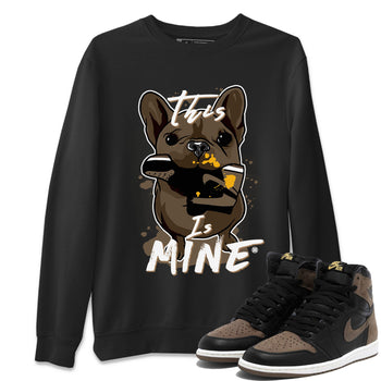 Jordan 1s Palomino shirt to match jordans This Is Mine sneaker tees Air Jordan 1 Palomino SNRT Sneaker Release Tees Unisex Black 1 T-Shirt
