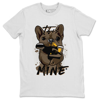 Jordan 1s Palomino shirt to match jordans This Is Mine sneaker tees Air Jordan 1 Palomino SNRT Sneaker Release Tees Unisex White 2 T-Shirt