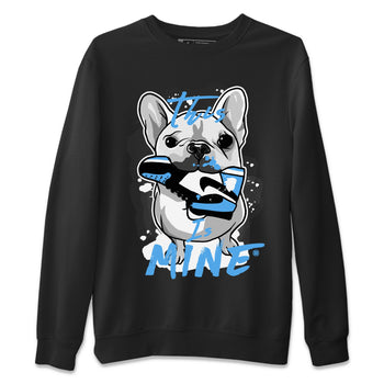 Air Jordan 1 Retro High OG UNC Toe Shirt to match Jordans This Is Mine Sneaker Tees AJ1 UNC Toe Tee Crew Neck T-Shirts Black 2