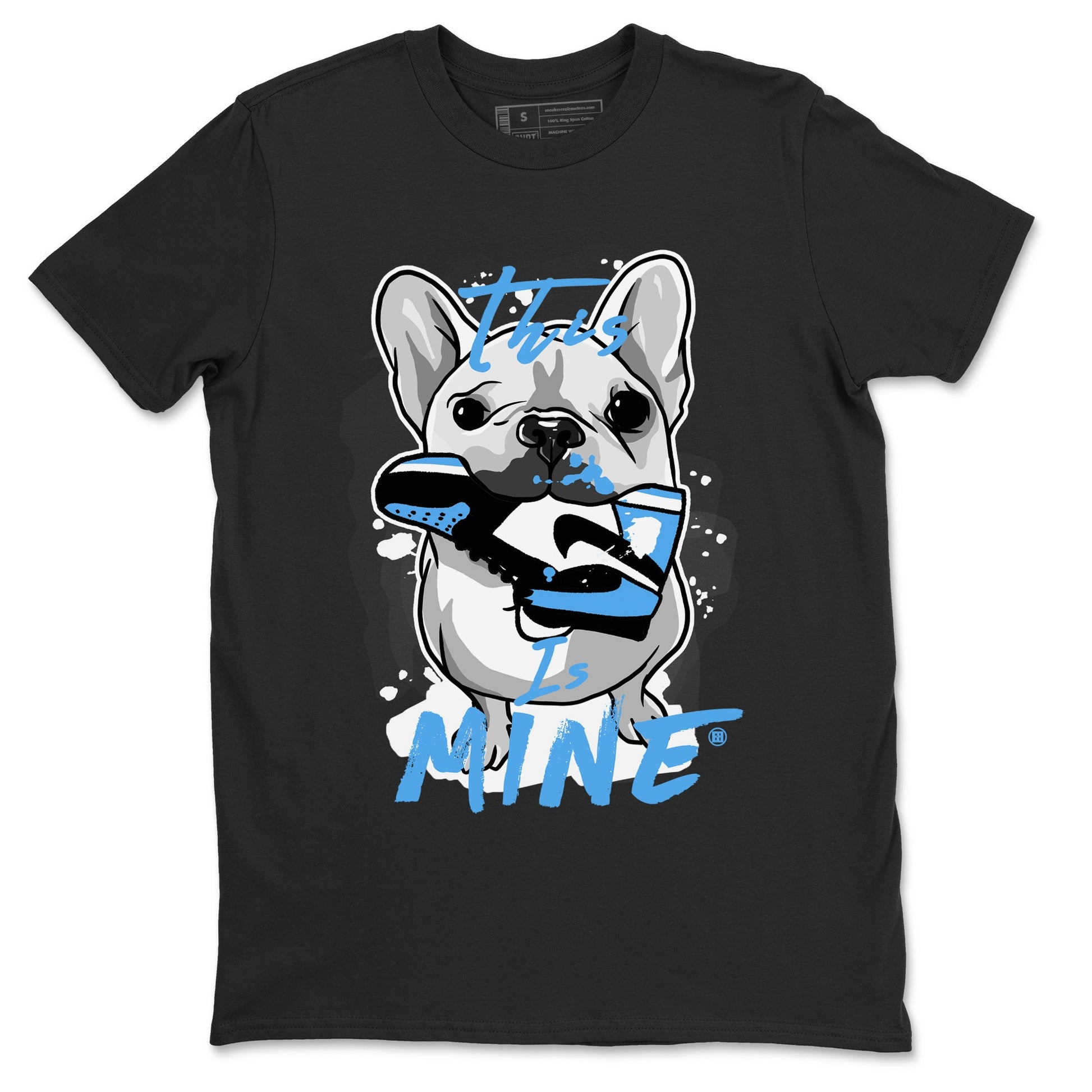 Air Jordan 1 Retro High OG UNC Toe Shirt to match Jordans This Is Mine Sneaker Tees AJ1 UNC Toe Tee Crew Neck T-Shirts Black 2