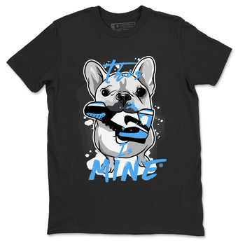 Air Jordan 1 Retro High OG UNC Toe Shirt to match Jordans This Is Mine Sneaker Tees AJ1 UNC Toe Tee Crew Neck T-Shirts Black 2