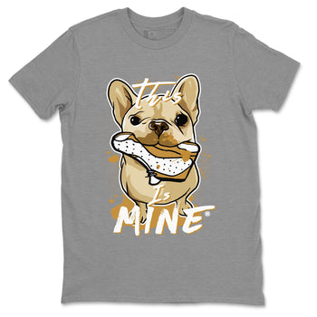 Jordan Retro 13 Wheat Sneaker Matching Tee This Is Mine Sneaker Tees Air Jordan 13 Wheat Sneaker Release Tees Unisex Shirts Heather Grey 2