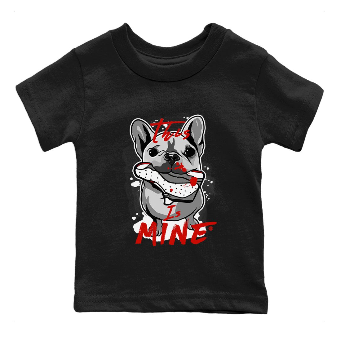 Air Jordan 13 Wolf Grey This Is Mine Baby and Kids Sneaker Tees Air Jordan 13 Wolf Grey Kids Sneaker Tees Washing and Care Tip