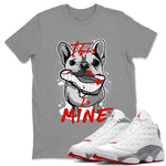 Air Jordan 13 Wolf Grey This Is Mine Crew Neck Sneaker Tees Air Jordan 13 Wolf Grey Sneaker T-Shirts Size Chart