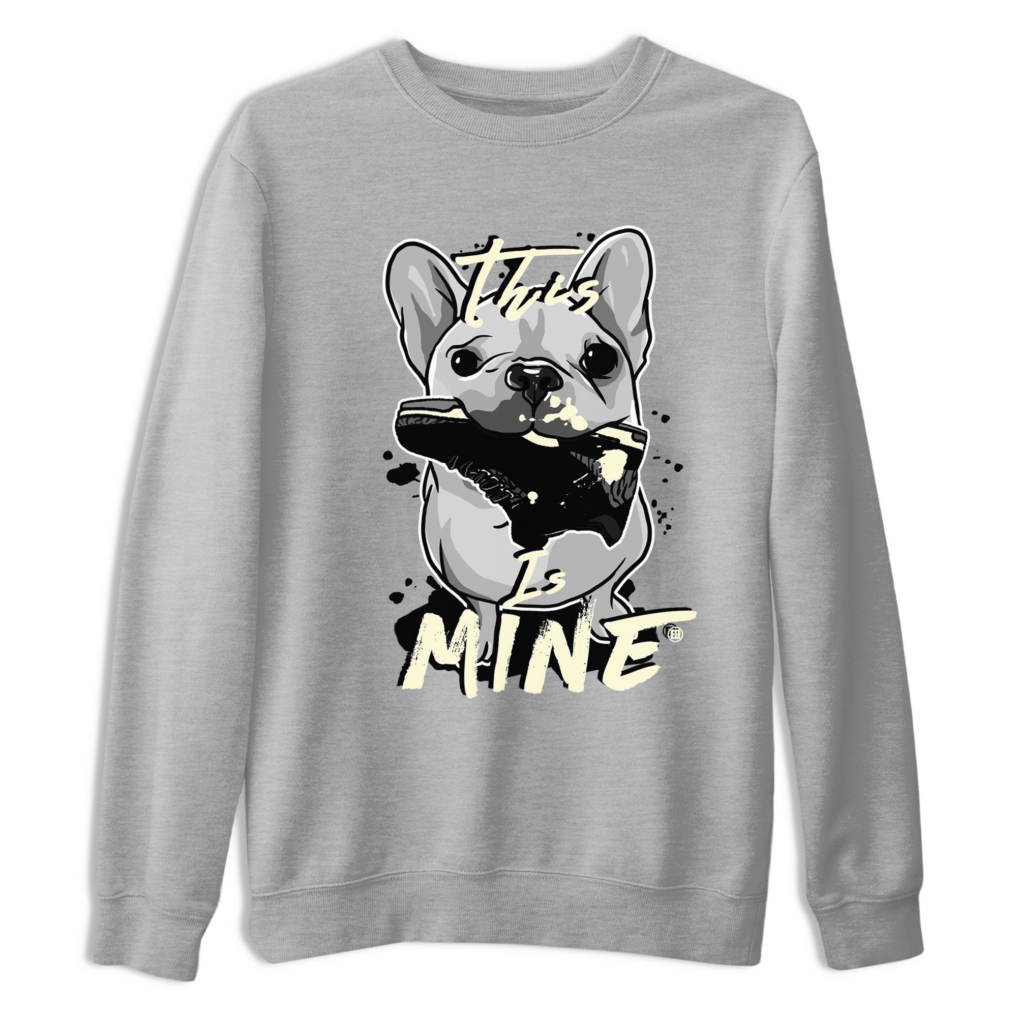Air Jordan 3 Off Noir shirt to match jordans This Is Mine sneaker tees Air Jordan 3 Retro Off Noir SNRT Sneaker Tees Unisex Heather Grey 2 T-Shirt