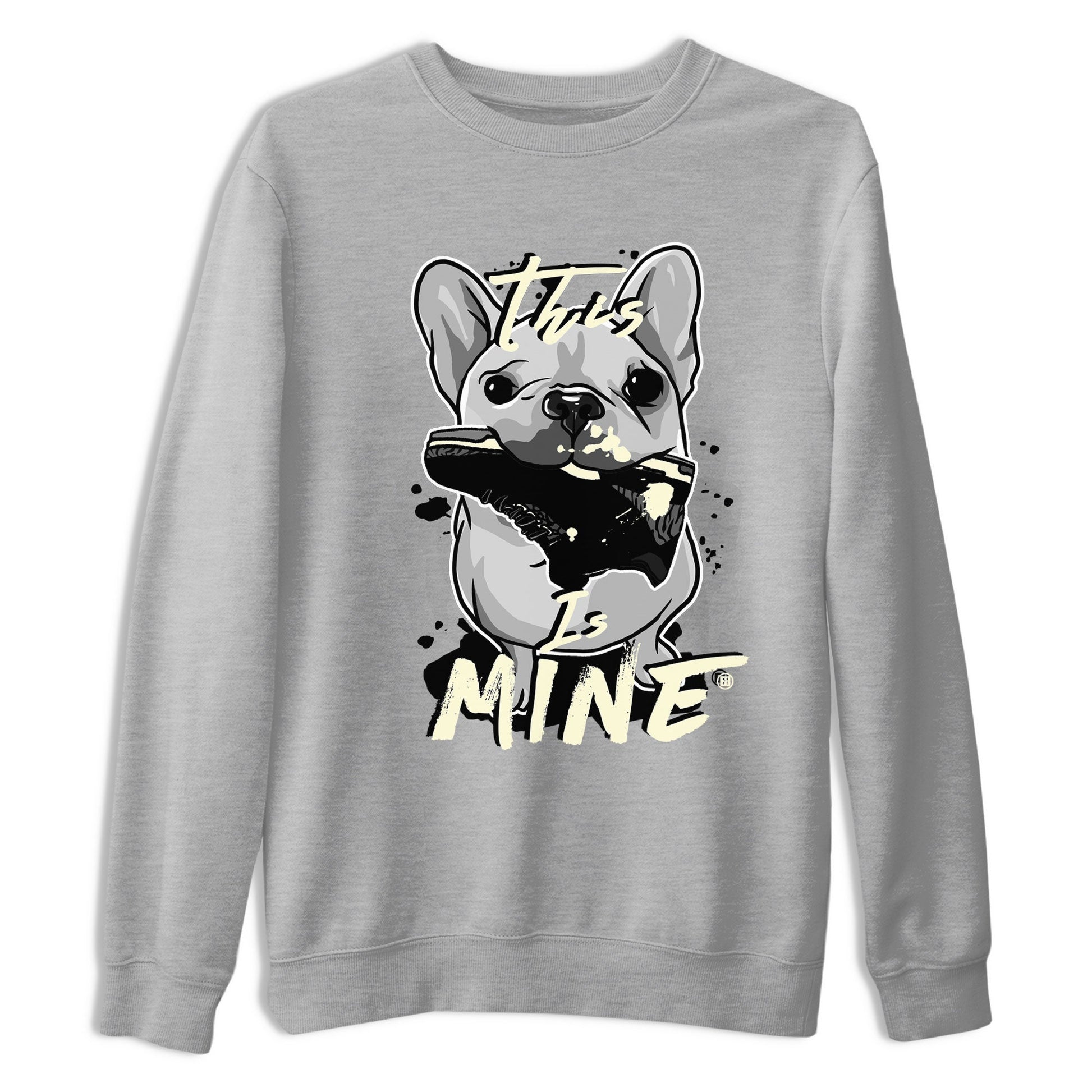 Air Jordan 3 Off Noir shirt to match jordans This Is Mine sneaker tees Air Jordan 3 Retro Off Noir SNRT Sneaker Tees Unisex Heather Grey 2 T-Shirt