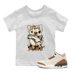 Air Jordan 3 Palomino Sneaker Match Tees This Is Mine Sneaker Tees Jordan 3 Palomino Sneaker Release Tees Kids Shirts White 1