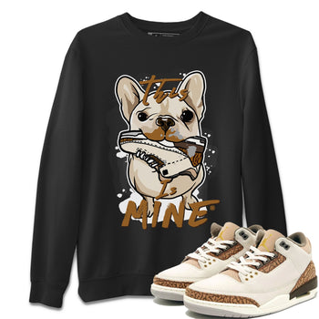 Air Jordan 3 Palomino Sneaker Match Tees This Is Mine Sneaker Tees Jordan 3 Palomino Sneaker Release Tees Unisex Shirts Black 1