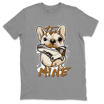 Air Jordan 3 Palomino Sneaker Match Tees This Is Mine Sneaker Tees Jordan 3 Palomino Sneaker Release Tees Unisex Shirts Heather Grey 2
