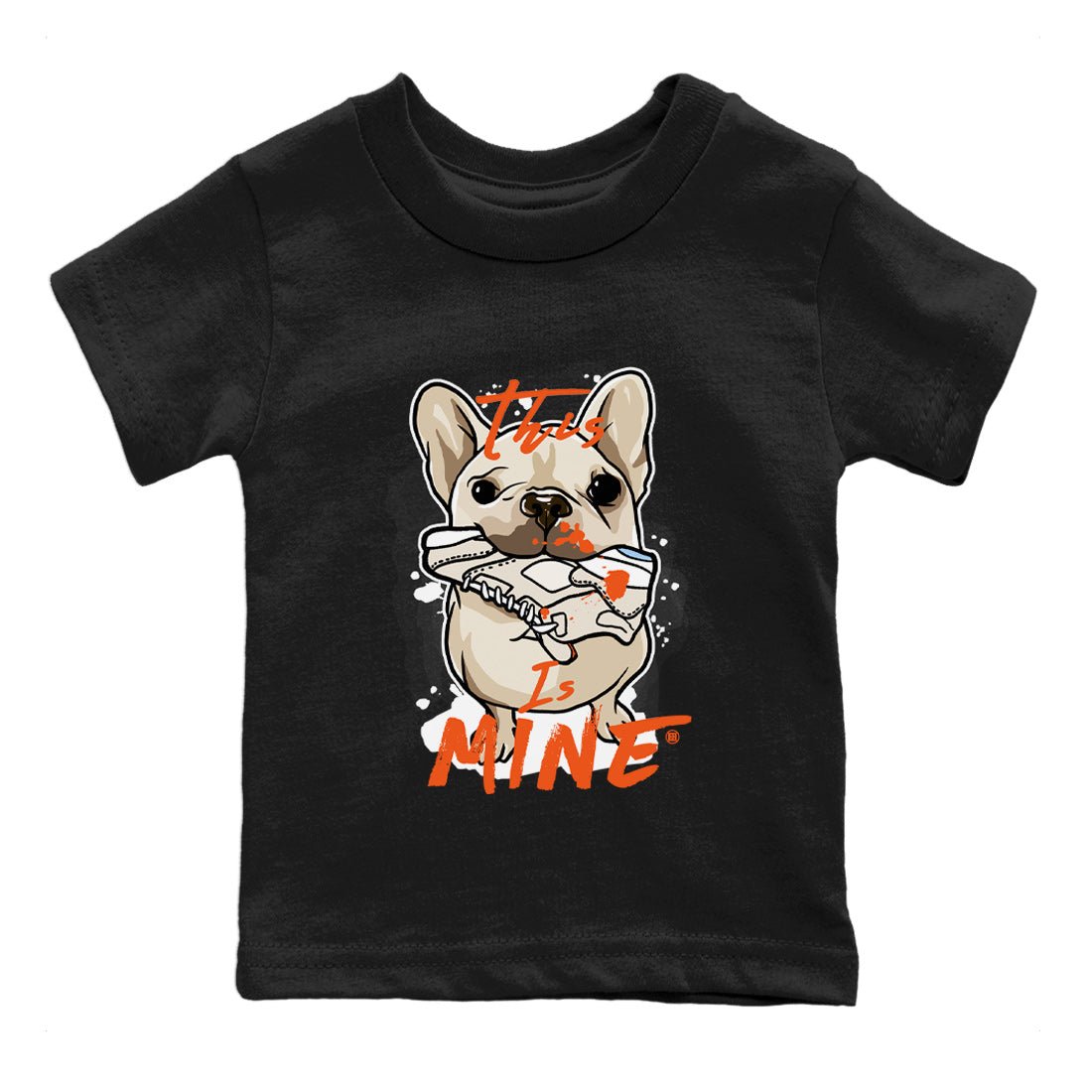 Air Jordan 5 Craft This Is Mine Baby and Kids Sneaker Tees Air Jordan 5 Craft Kids Sneaker Tees Washing and Care Tip