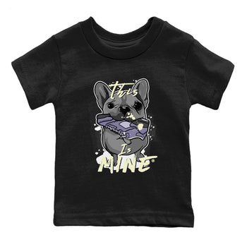 Air Jordan 5 Indigo Haze Sneaker Match Tees This Is Mine 5s Indigo Haze Shirts Sneaker Release Tees Kids Shirts Black 2