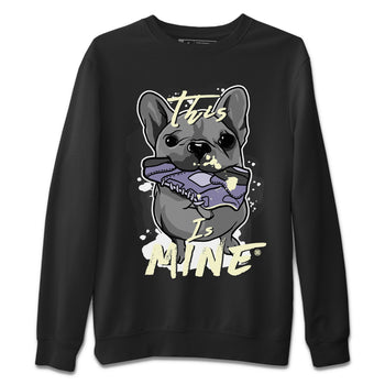 Air Jordan 5 Indigo Haze Sneaker Match Tees This Is Mine 5s Indigo Haze Shirts Sneaker Release Tees Unisex Shirts Black 2