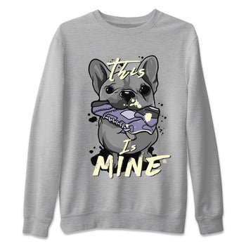 Air Jordan 5 Indigo Haze Sneaker Match Tees This Is Mine 5s Indigo Haze Shirts Sneaker Release Tees Unisex Shirts Heather Grey 2