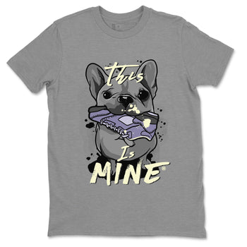 Air Jordan 5 Indigo Haze Sneaker Match Tees This Is Mine 5s Indigo Haze Shirts Sneaker Release Tees Unisex Shirts Heather Grey 2