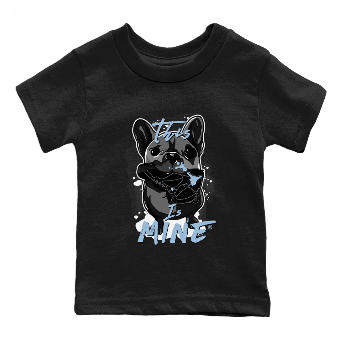 7s Chambray Sneaker Match Tees This Is Mine Sneaker Tees Air Jordan 7 Chambray Sneaker Release Tees Kids Shirts Black 2