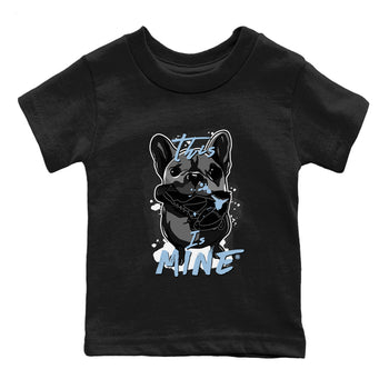 7s Chambray Sneaker Match Tees This Is Mine Sneaker Tees Air Jordan 7 Chambray Sneaker Release Tees Kids Shirts Black 2