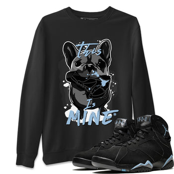7s Chambray Sneaker Match Tees This Is Mine Sneaker Tees Air Jordan 7 Chambray Sneaker Release Tees Unisex Shirts Black 1