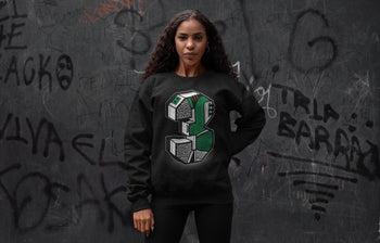 Jordan 3 Pine Green Sneaker Match Tees Three Statue Sneaker Tees Jordan 3 Pine Green Sneaker Release Tees Unisex Shirts