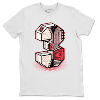 Jordan 3 Rust Pink Sneaker Match Tees Three Statue Sneaker Tees Jordan 3 Rust Pink Sneaker Release Tees Unisex Shirts
