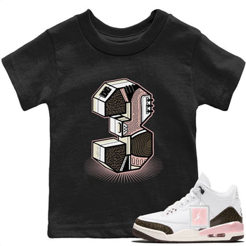 Jordan 3 Atmosphere Sneaker Match Tees Three Statue Sneaker Tees Jordan 3 Atmosphere Sneaker Release Tees Kids Shirts