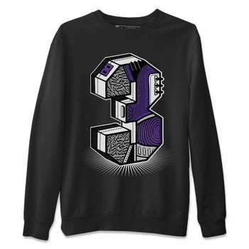 Jordan 3 Dark Iris Sneaker Match Tees Three Statue Sneaker Tees Jordan 3 Dark Iris Sneaker Release Tees Unisex Shirts