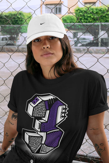 Jordan 3 Dark Iris Sneaker Match Tees Three Statue Sneaker Tees Jordan 3 Dark Iris Sneaker Release Tees Unisex Shirts
