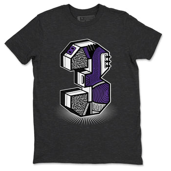 Jordan 3 Dark Iris Sneaker Match Tees Three Statue Sneaker Tees Jordan 3 Dark Iris Sneaker Release Tees Unisex Shirts
