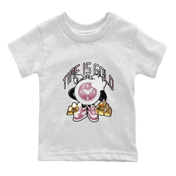 Air Jordan 1 Mauve shirt to match jordans Time Is Gold sneaker tees AJ1Mauve SNRT Sneaker Release Tees Baby Toddler White 2 T-Shirt