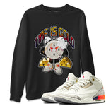Air Jordan 3 J Balvin shirt to match jordans Time Is Gold sneaker tees AJ3 Balvin  SNRT Sneaker Release Tees LGBTQ Gay Pride T-Shirt Unisex Black 1 T-Shirt