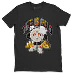 Air Jordan 3 J Balvin shirt to match jordans Time Is Gold sneaker tees AJ3 Balvin  SNRT Sneaker Release Tees LGBTQ Gay Pride T-Shirt Unisex Black 2 T-Shirt