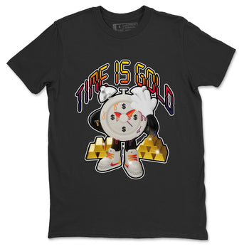 Air Jordan 3 J Balvin shirt to match jordans Time Is Gold sneaker tees AJ3 Balvin  SNRT Sneaker Release Tees LGBTQ Gay Pride T-Shirt Unisex Black 2 T-Shirt