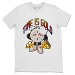 Air Jordan 3 J Balvin shirt to match jordans Time Is Gold sneaker tees AJ3 Balvin  SNRT Sneaker Release Tees LGBTQ Gay Pride T-Shirt Unisex White 2 T-Shirt