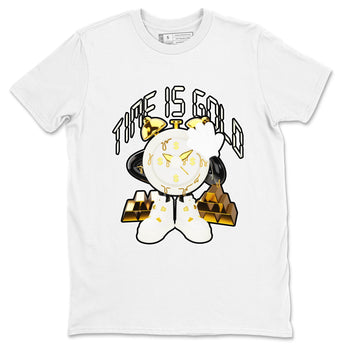 4s Sail shirt to match jordans Time Is Gold sneaker tees Air Jordan 4 Sail SNRT Sneaker Release Tees unisex cotton White 2 crew neck shirt
