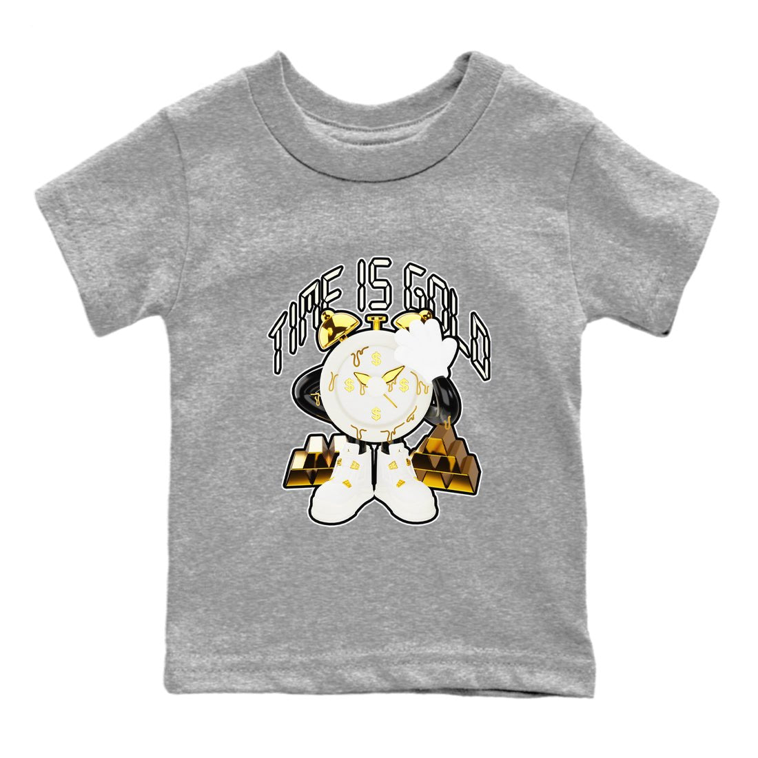 4s Sail shirt to match jordans Make It Rain Money sneaker tees Air Jordan 4 Sail SNRT sneaker release tees baby toddler Heather Grey 2 cotton Shirt