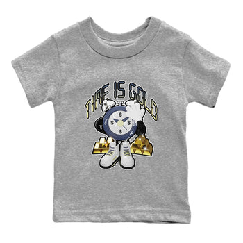 Air Jordan 5 A Ma Maniere x Photon Dust shirt to match jordans Time Is Gold sneaker tees Jordan 5 A Ma Maniere "Dawn" SNRT Sneaker Release Tees Baby Toddler Heather Grey 2 T-Shirt