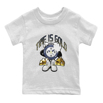 Air Jordan 5 A Ma Maniere x Photon Dust shirt to match jordans Time Is Gold sneaker tees Jordan 5 A Ma Maniere "Dawn" SNRT Sneaker Release Tees Baby Toddler White 2 T-Shirt