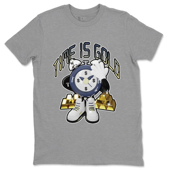 Air Jordan 5 A Ma Maniere x Photon Dust shirt to match jordans Time Is Gold sneaker tees Jordan 5 A Ma Maniere "Dawn" SNRT Sneaker Release Tees Unisex Heather Grey 2 T-Shirt