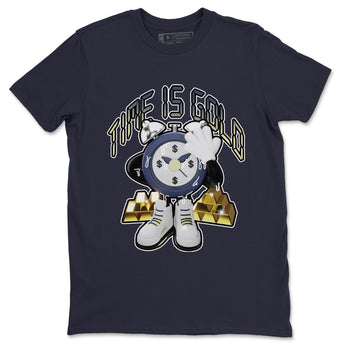 Air Jordan 5 A Ma Maniere x Photon Dust shirt to match jordans Time Is Gold sneaker tees Jordan 5 A Ma Maniere "Dawn" SNRT Sneaker Release Tees Unisex Navy 2 T-Shirt