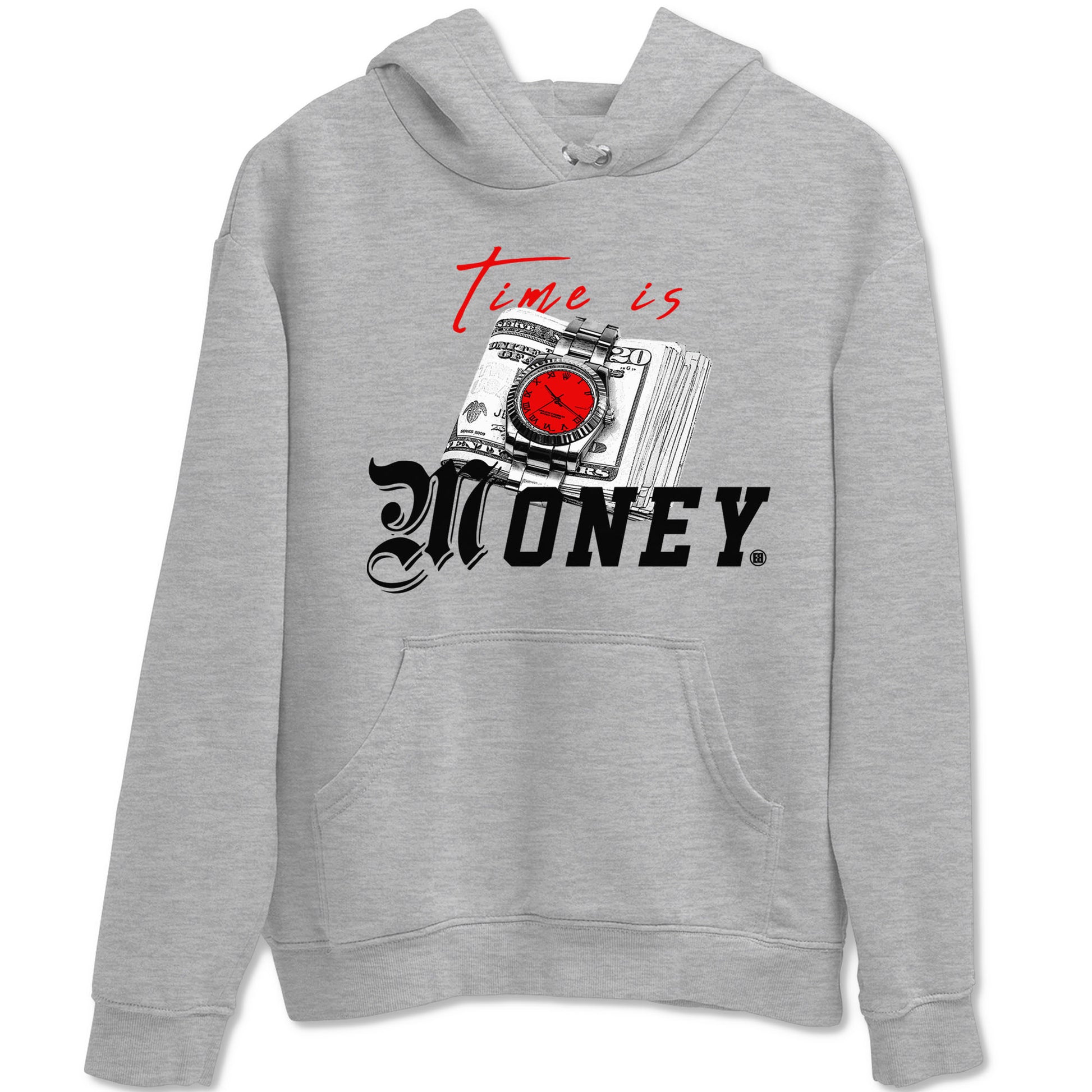 Time Is Money sneaker match tees to Air Jordan 4 Bred Reimagined street fashion brand for shirts to match Jordans SNRT Sneaker Tees Air Jordan 4 Bred Reimagined unisex t-shirt Heather Grey 2 unisex shirt