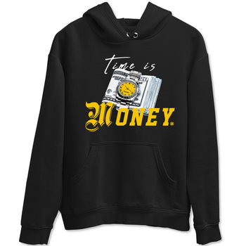 Time Is Money sneaker match tees to Yellow Ochre 6s street fashion brand for shirts to match Jordans SNRT Sneaker Tees Air Jordan 6 Yellow Ochre unisex t-shirt Black 2 unisex shirt