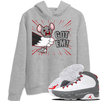 Jordan 9 Fire Red Sneaker Match Tees T&J Got Em Sneaker Tees Jordan 9 Fire Red Sneaker Release Tees Unisex Shirts