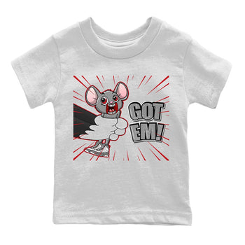 Jordan 9 Fire Red Sneaker Match Tees T&J Got Em Sneaker Tees Jordan 9 Fire Red Sneaker Release Tees Kids Shirts
