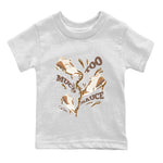 Air Jordan 3 Palomino Sneaker Match Tees Too Much Sauce Sneaker Tees AJ3 Palomino Sneaker Release Tees Kids Shirts White 2