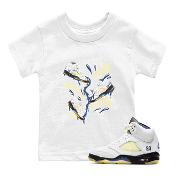 Air Jordan 5 A Ma Maniere x Photon Dust shirt to match jordans Too Much Sauce sneaker tees Jordan 5 A Ma Maniere "Dawn" SNRT Sneaker Release Tees Baby Toddler White 1 T-Shirt