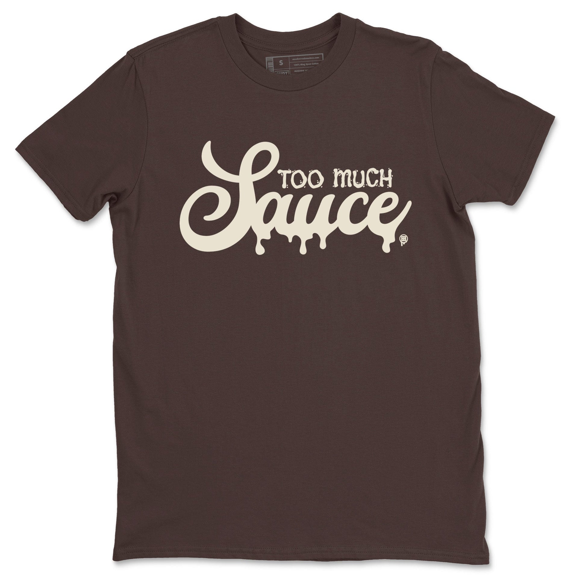 Dunk Low WMNS Cacao Wow sneaker shirt to match jordans Too Much Sauce sneaker tees Dunk Cacao Wow SNRT Sneaker Tees Crew Neck Unisex Cotton Sneaker T-Shirt Dark Chocolate 2 T-Shirt